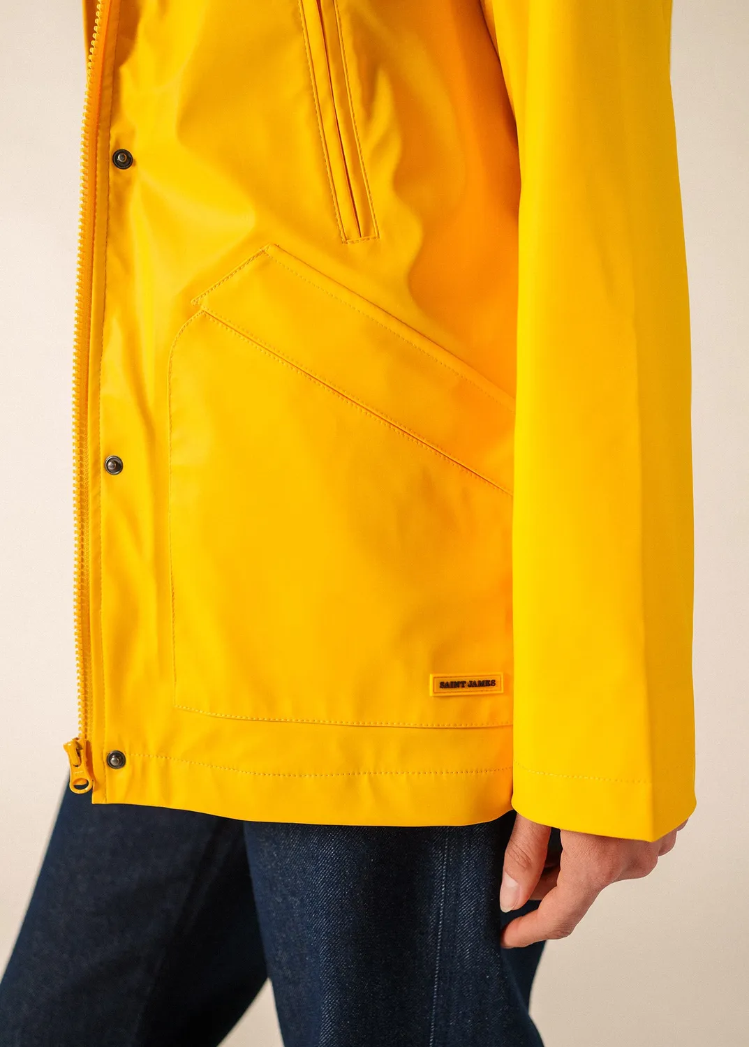 Saint James Ste Morgane ciré jaune imperméable