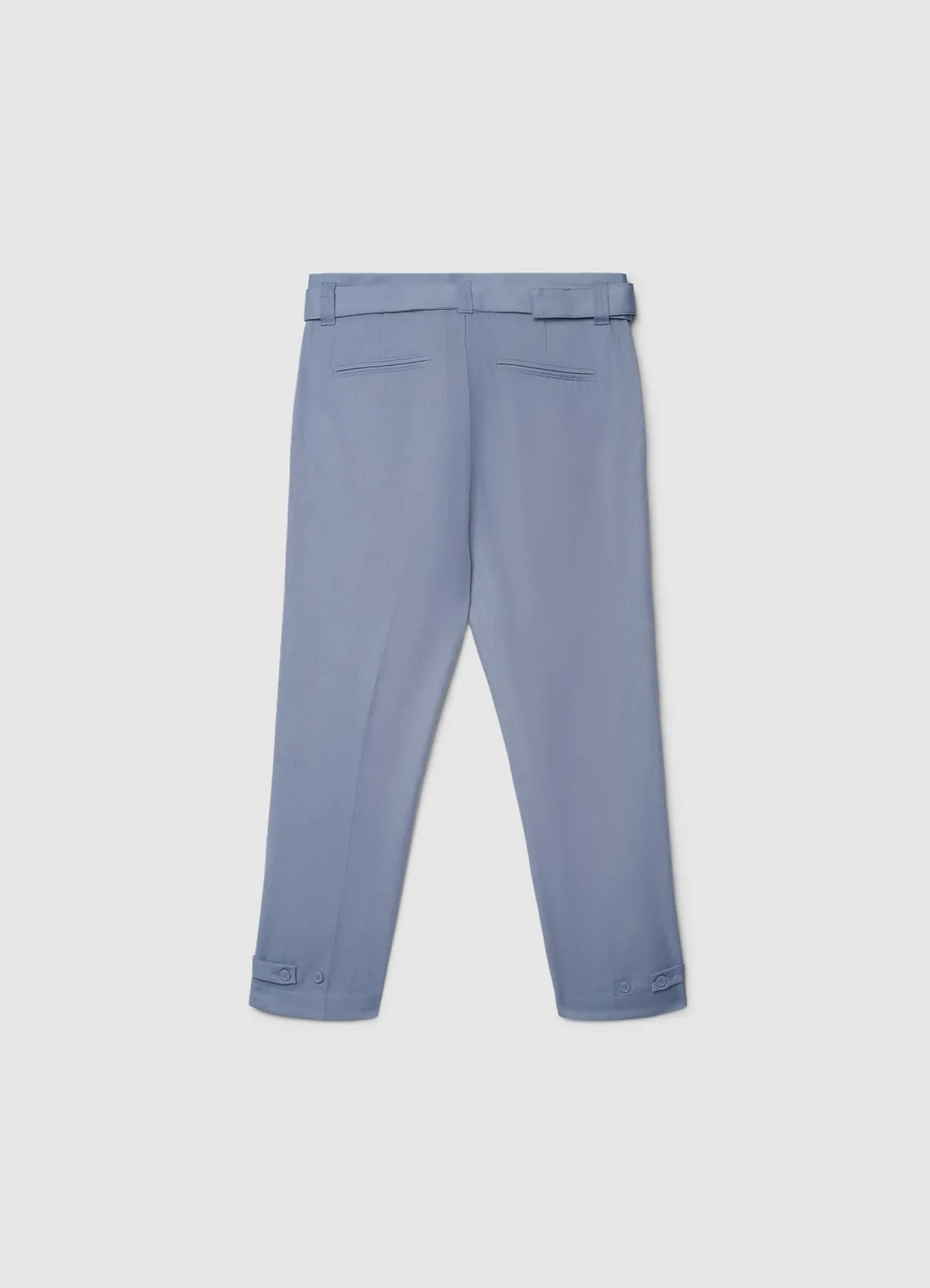 Calliope pantalon lin homme ceinture tissée uni