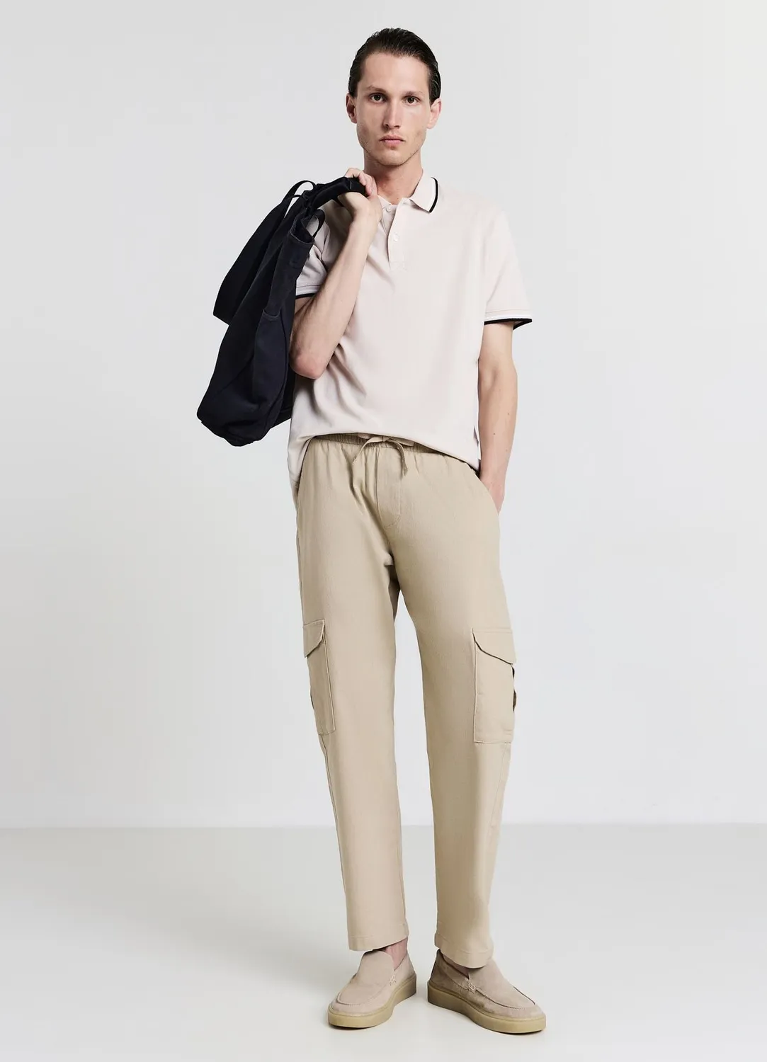 Calliope Cargo Uni pantalon homme coton