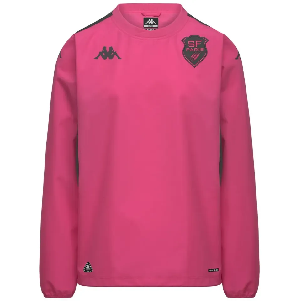 Kappa Stade Français Mesmera Pro 2 coupe-vent rose homme