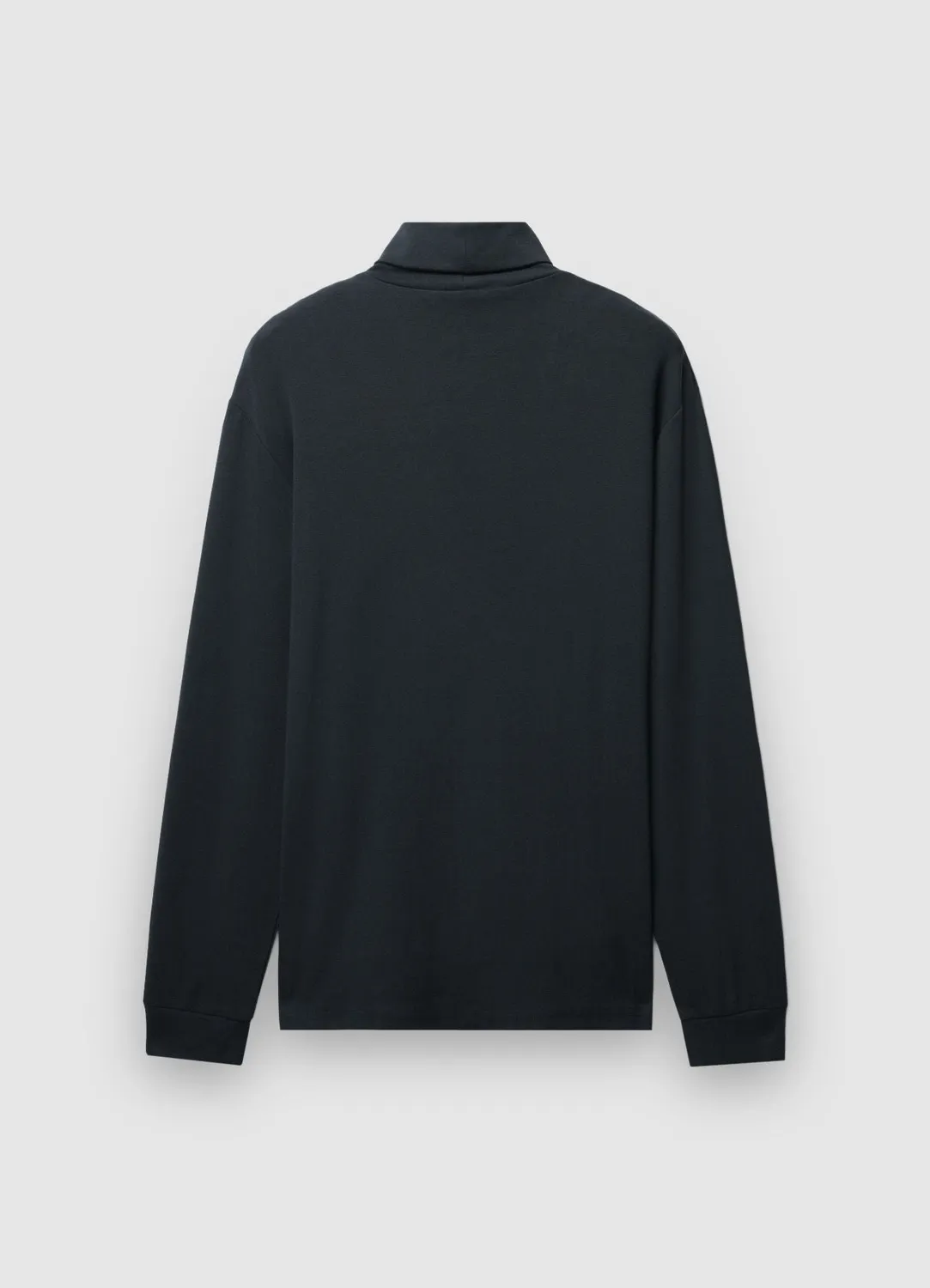 Calliope T-shirt col roulé homme coton uni