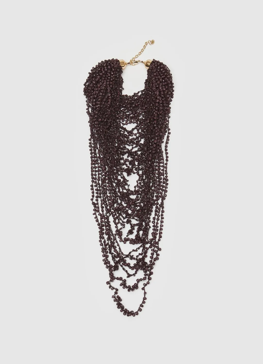 Calliope collier multilayer perles femme réglable
