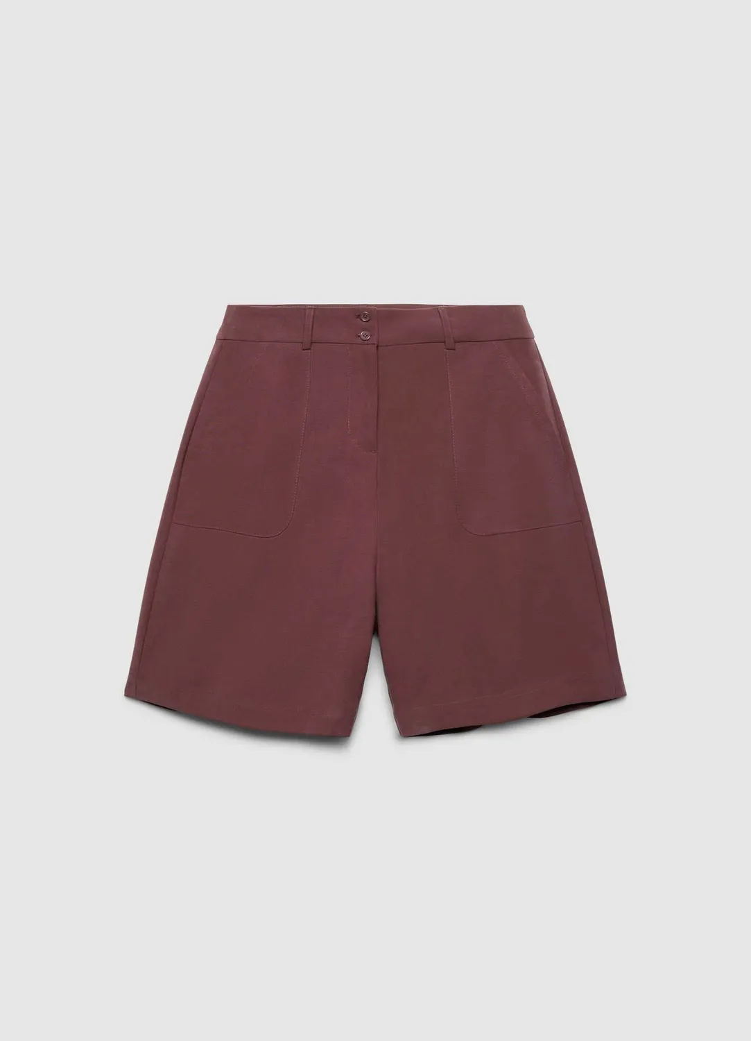 Calliope bermuda poches plaquées short femme