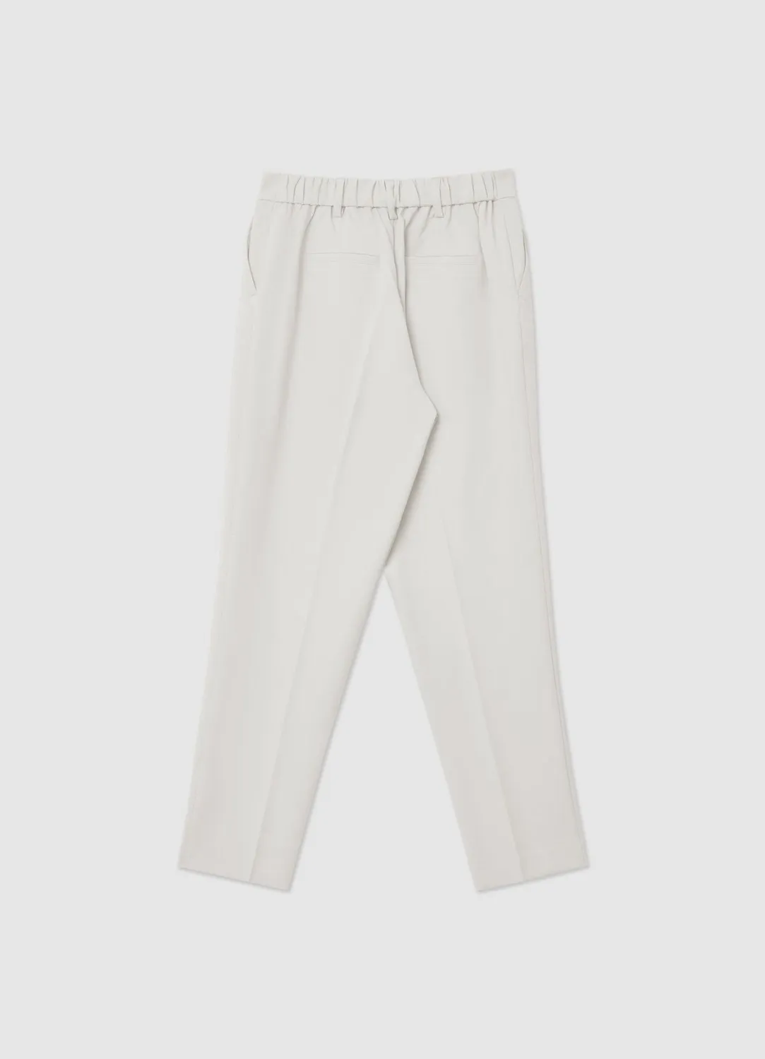 Calliope pantalon femme uni coupe regular élastique