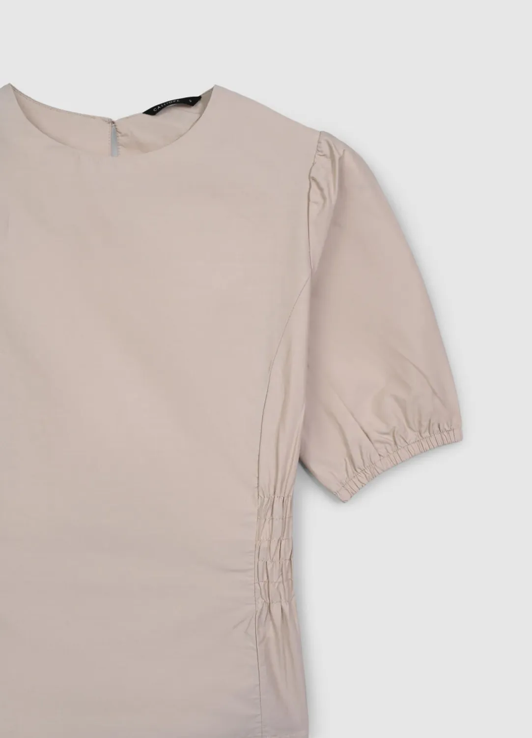 Calliope chemise smock coton femme manches courtes