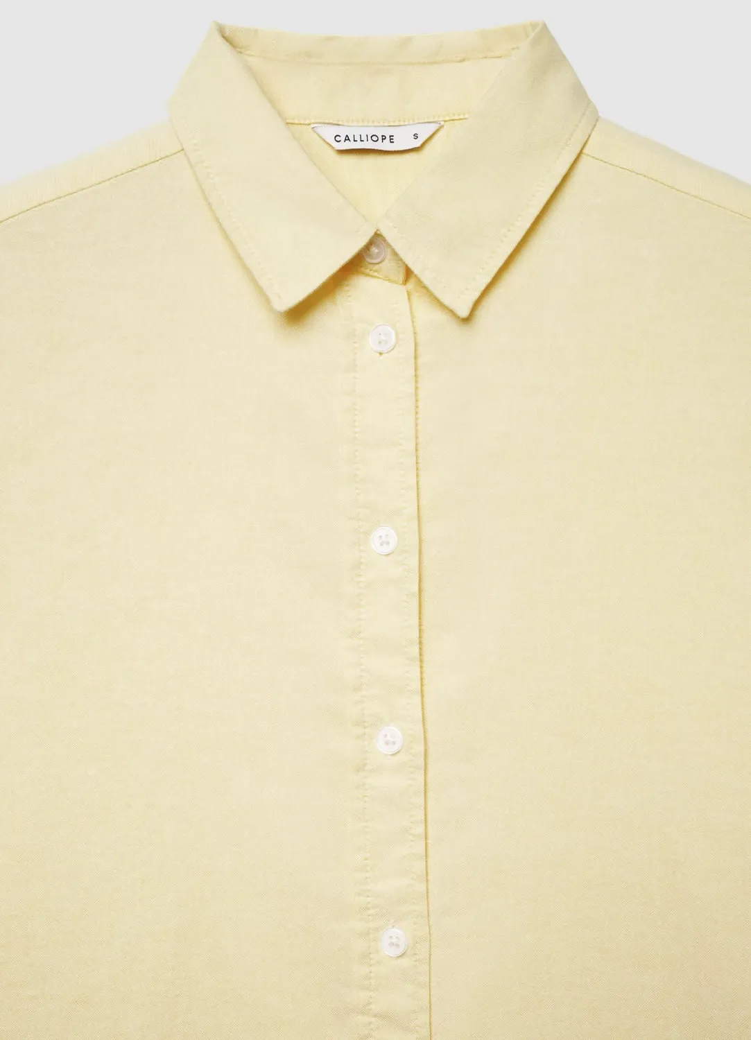 Calliope chemise oxford femme coton col classique