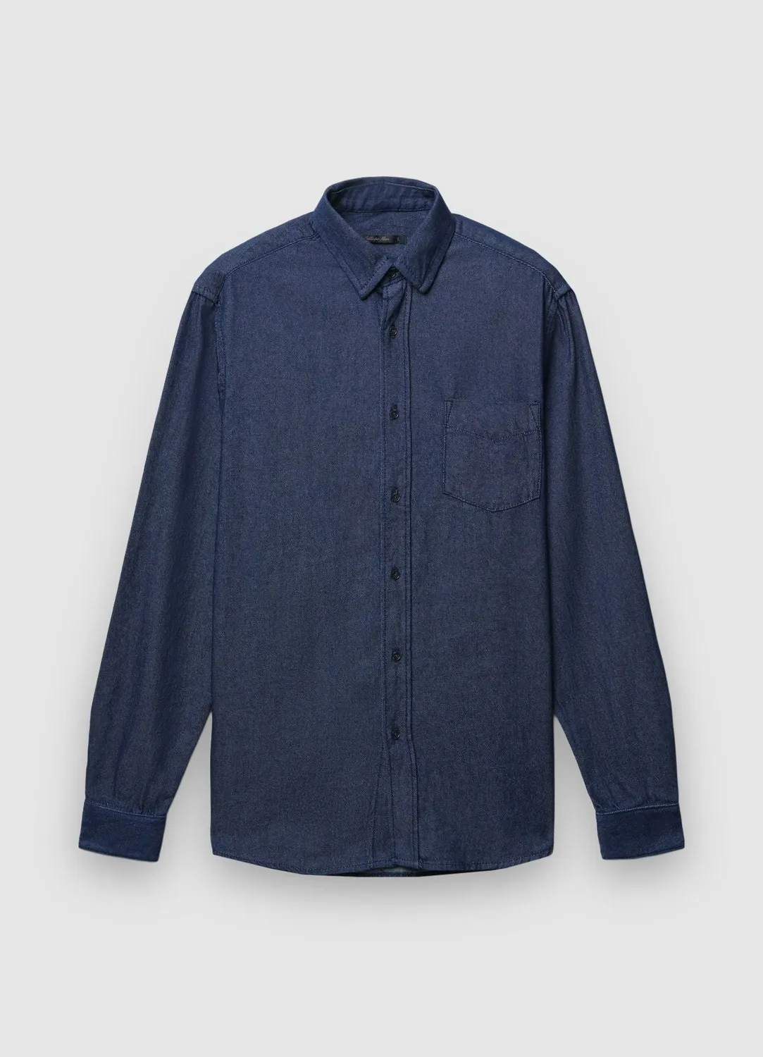Calliope chemise denim jacquard homme regular