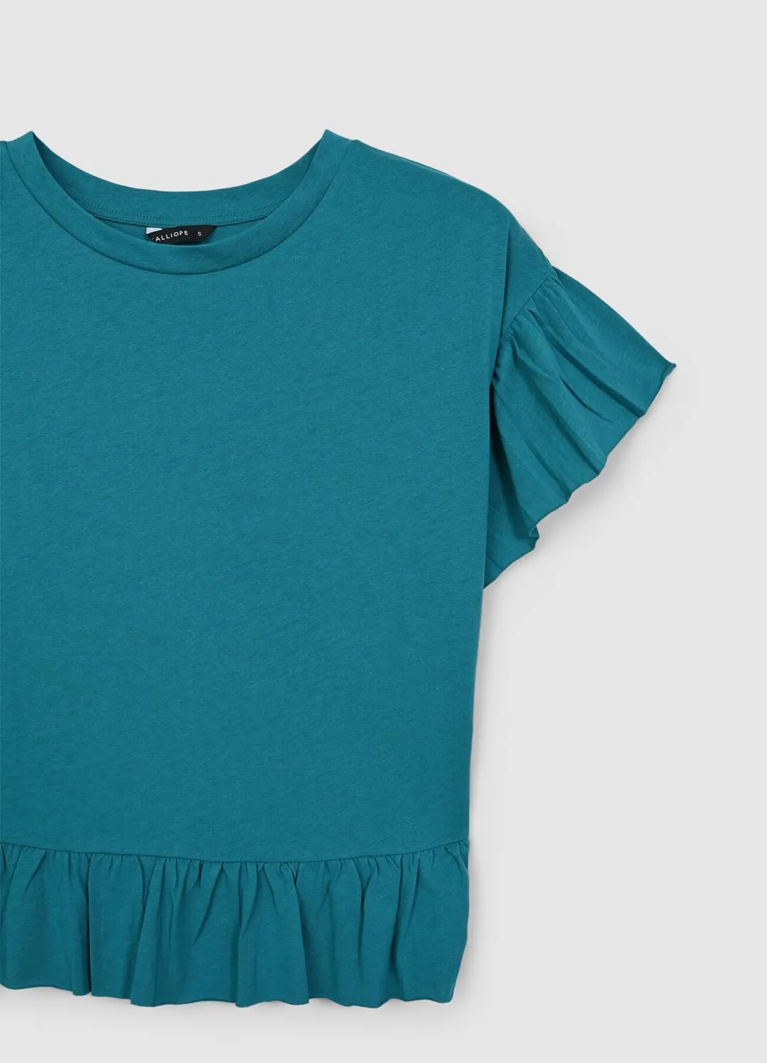 Calliope T-shirt volants femme coton