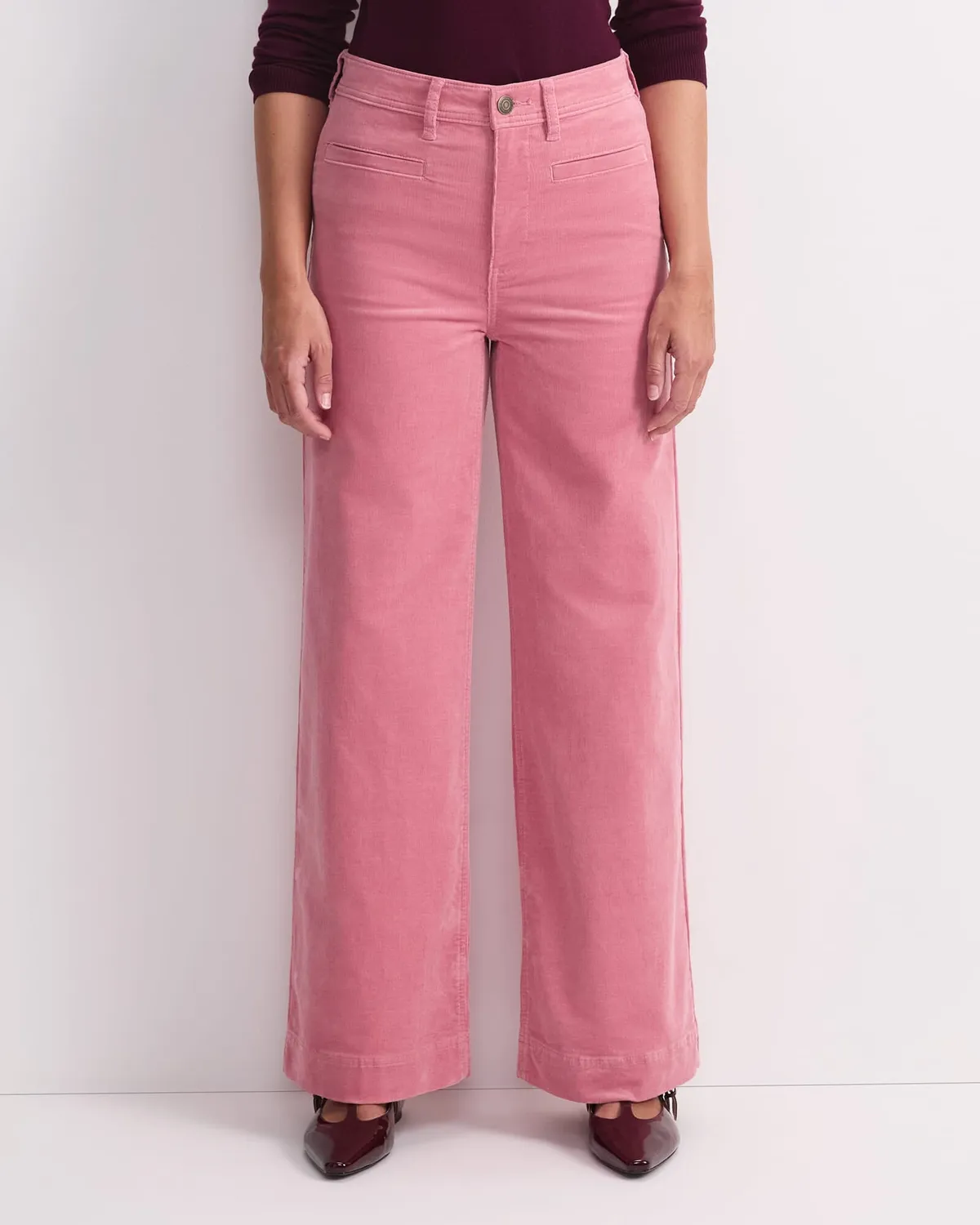 Sportscraft Cleo Cord Wide Leg jean velours taille haute