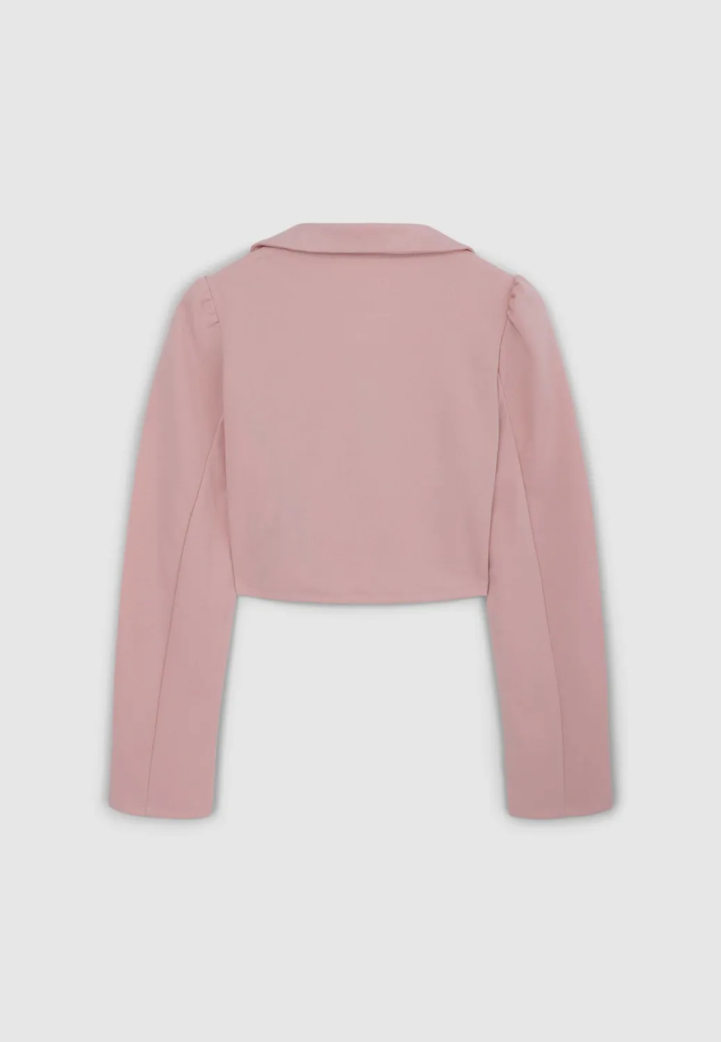 Calliope veste crop unie fille coupe courte