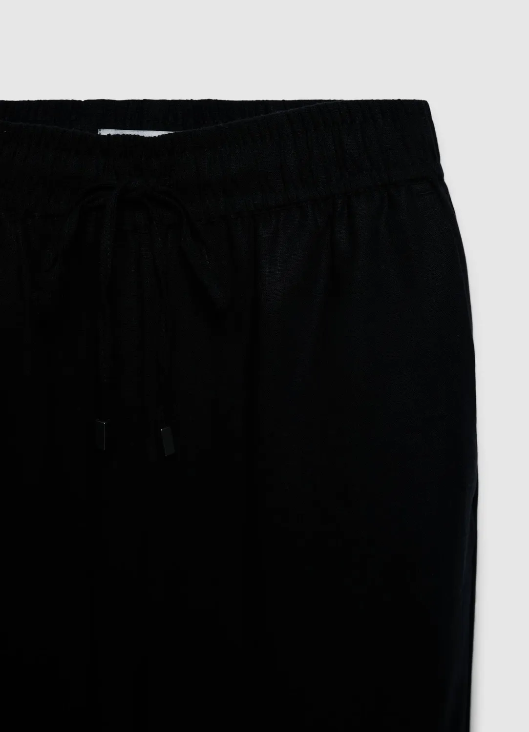 Calliope pantalon jogger lin femme taille haute