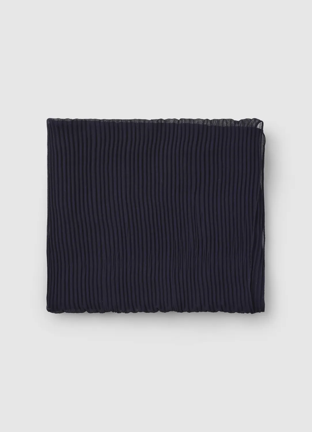 Calliope echarpe plissee femme unie 180 x 50 cm