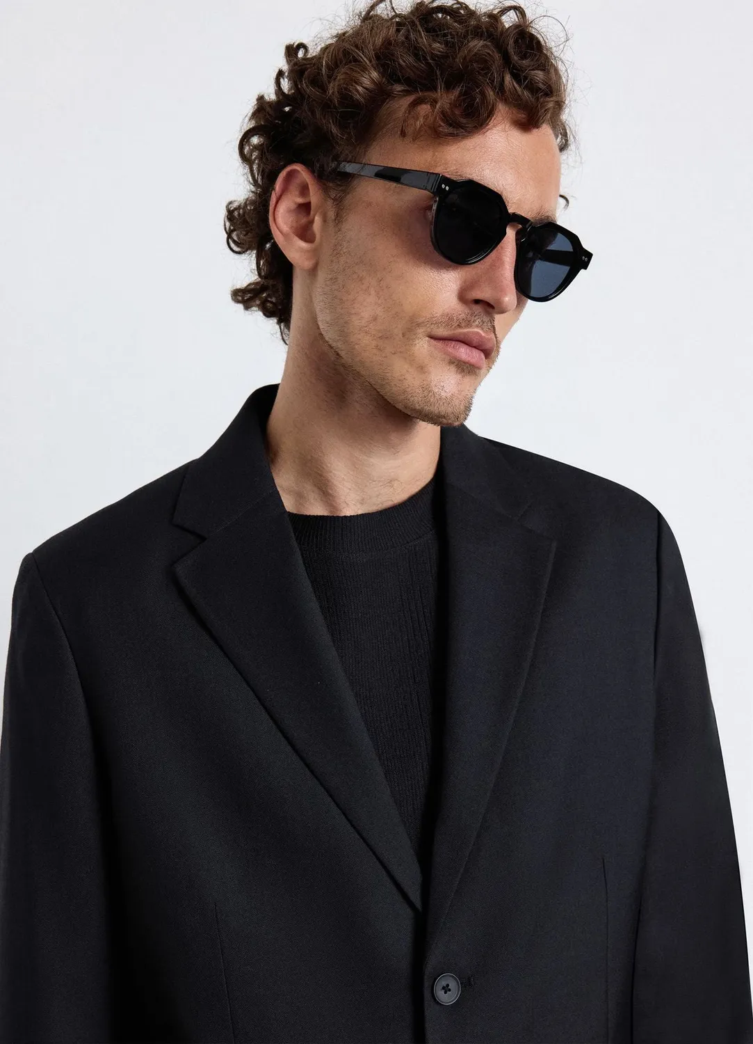 Calliope blazer boxy monopetto homme uni taille L