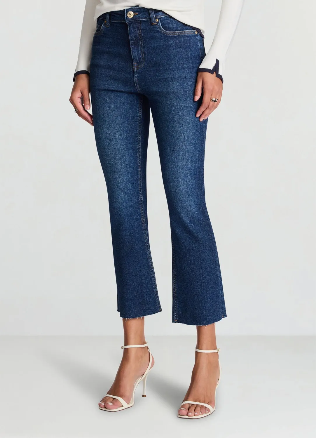Calliope jean cropped flare femme taille 42