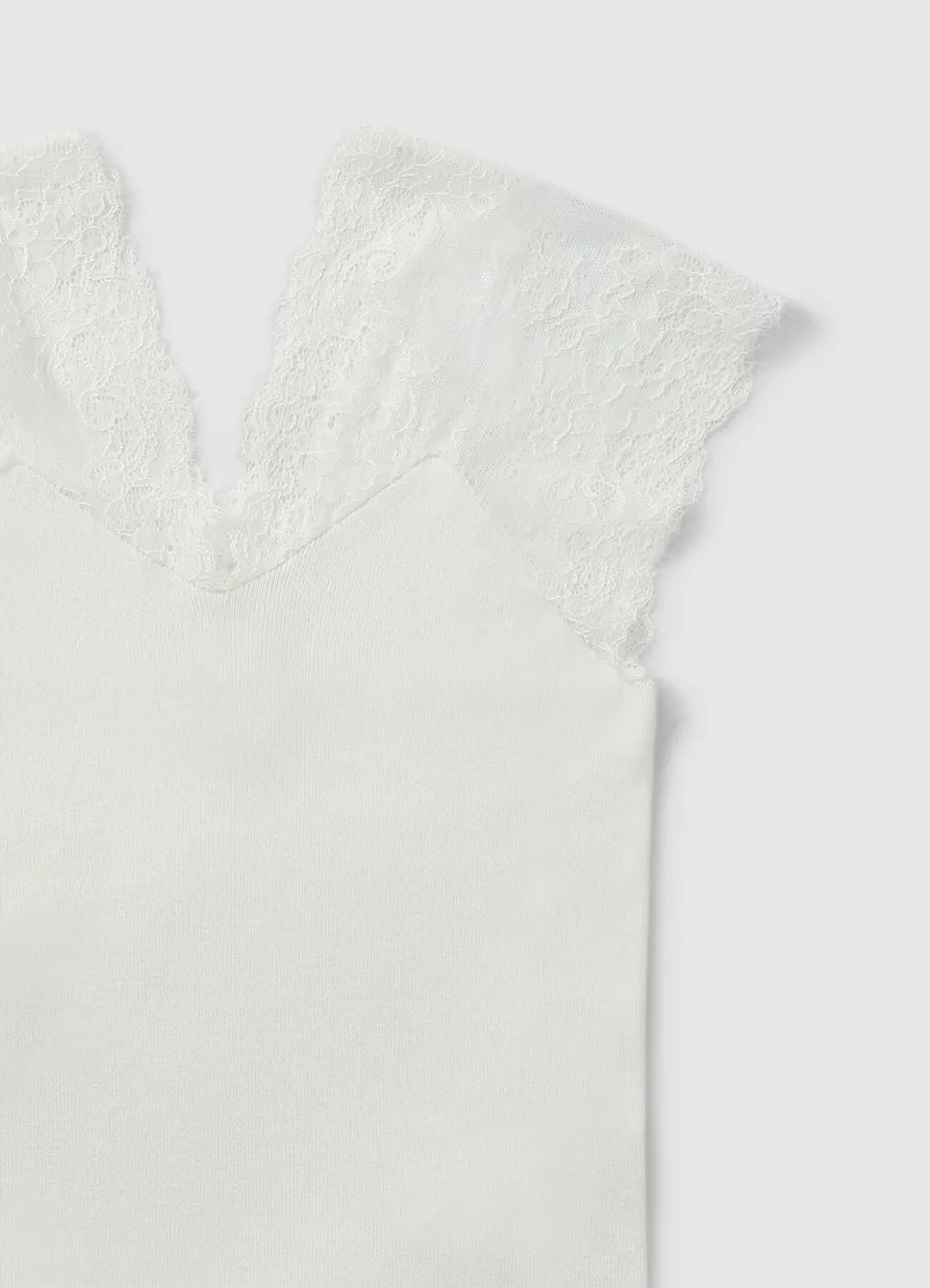 Calliope top col V dentelle femme dos ajusté