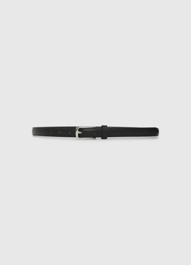 Calliope ceinture fine boucle métal femme