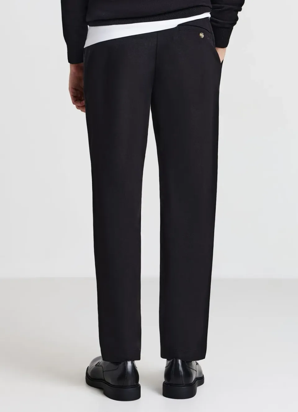 Calliope chino homme avec ceinture à boucle