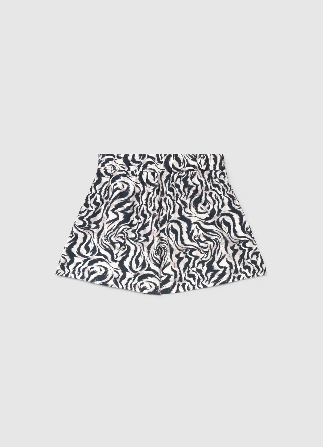 Calliope short taille haute femme imprimé abstrait