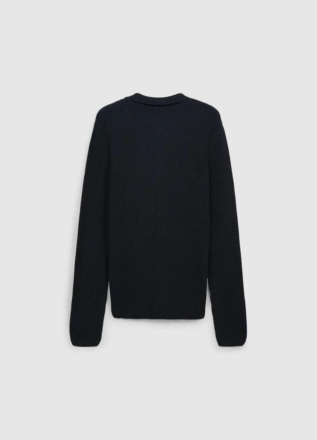 Calliope cardigan homme uni col chemise boutons