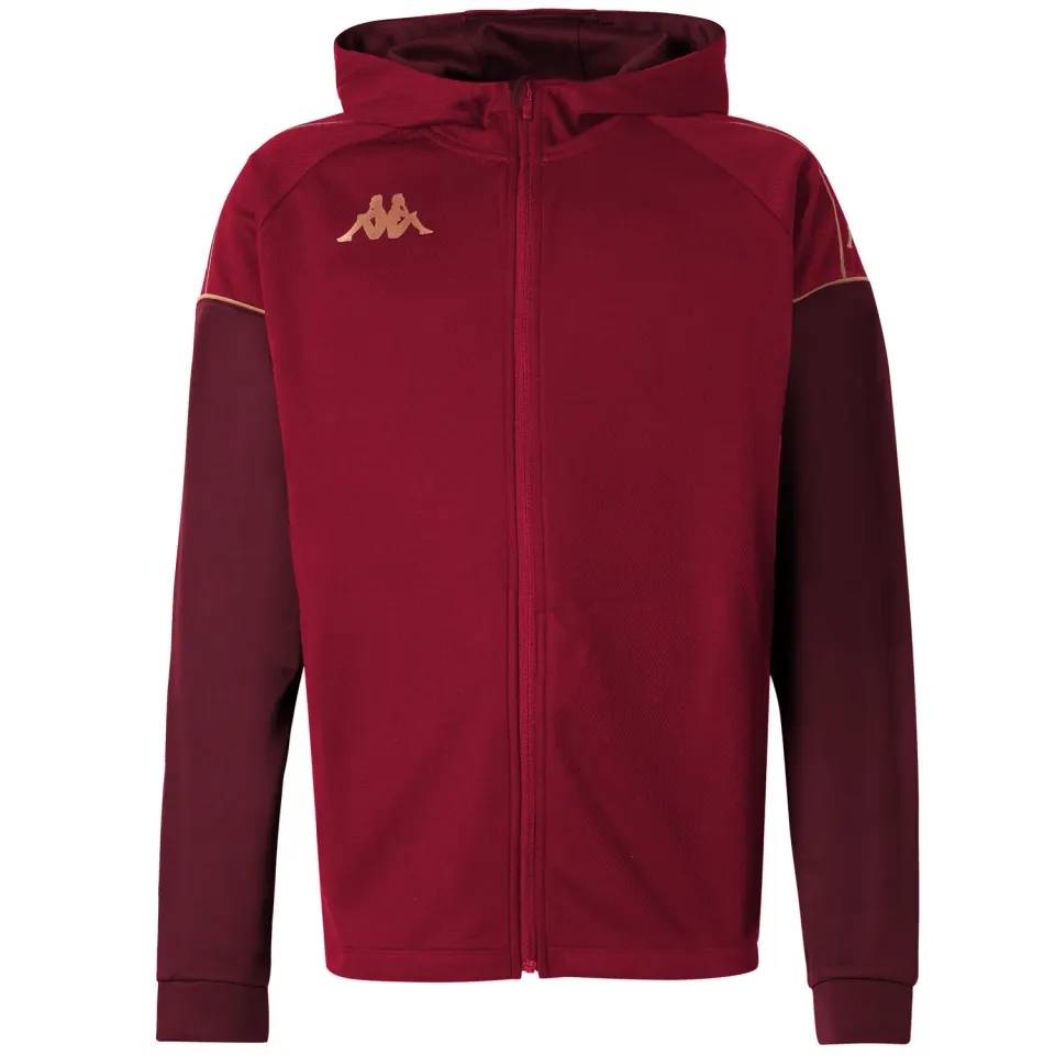 Robe di Kappa Mevolo veste enfant rouge à capuche zippée