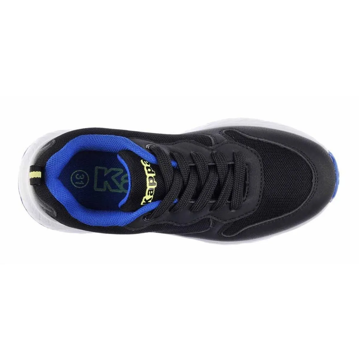 Kappa Delvis Lace chaussures training enfant noir respirant