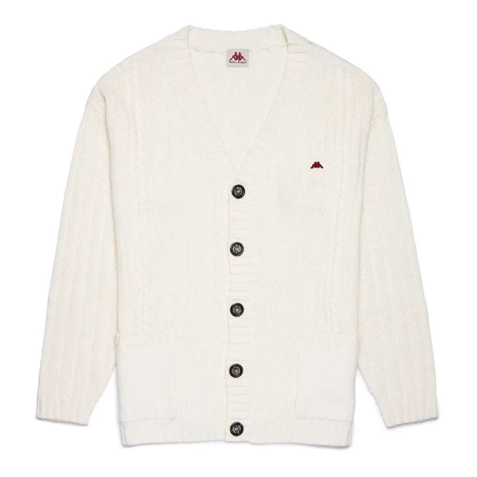 Robe di Kappa Achird gilet blanc cassé homme laine