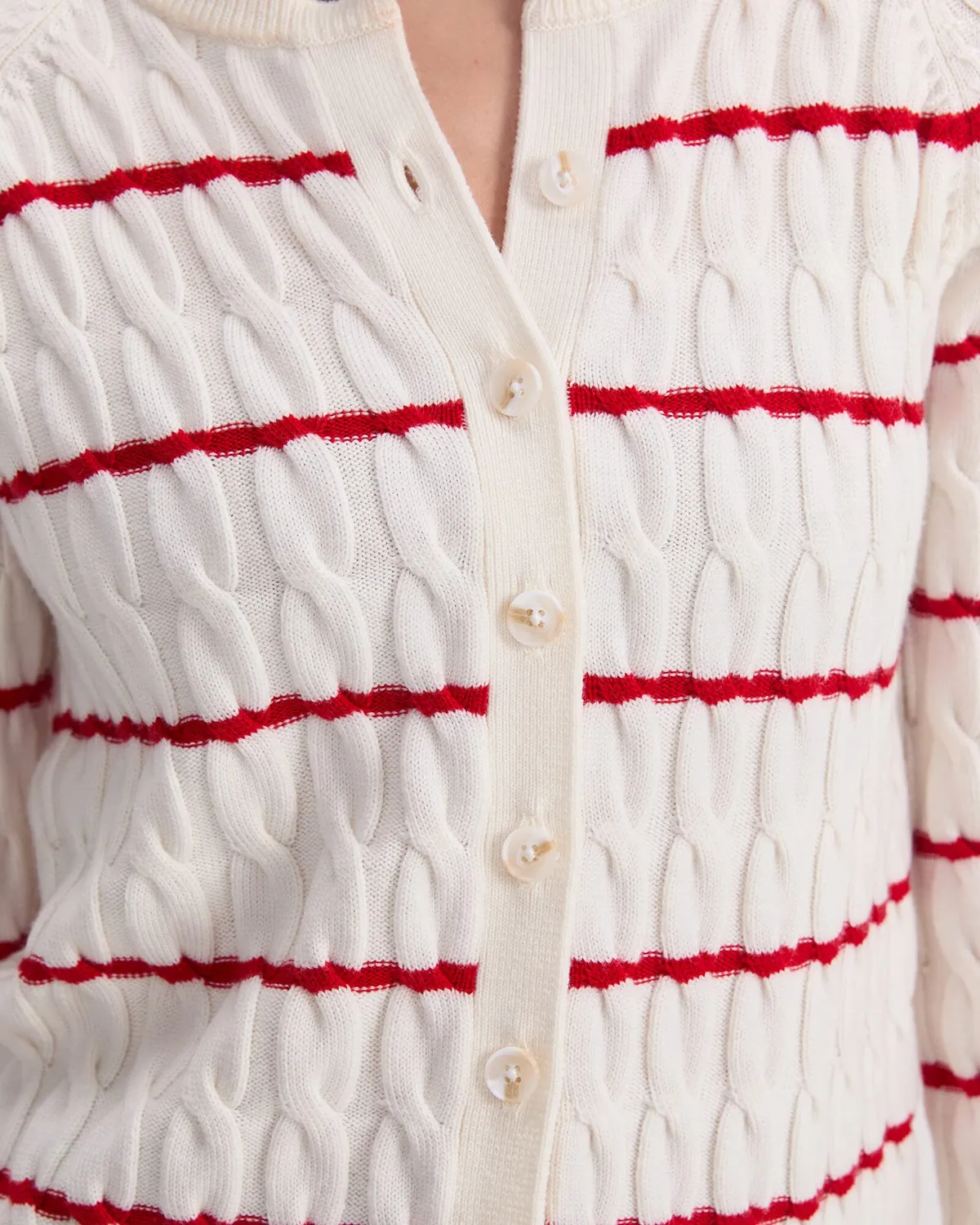 Sportscraft Merino Cable cardigan laine mérinos