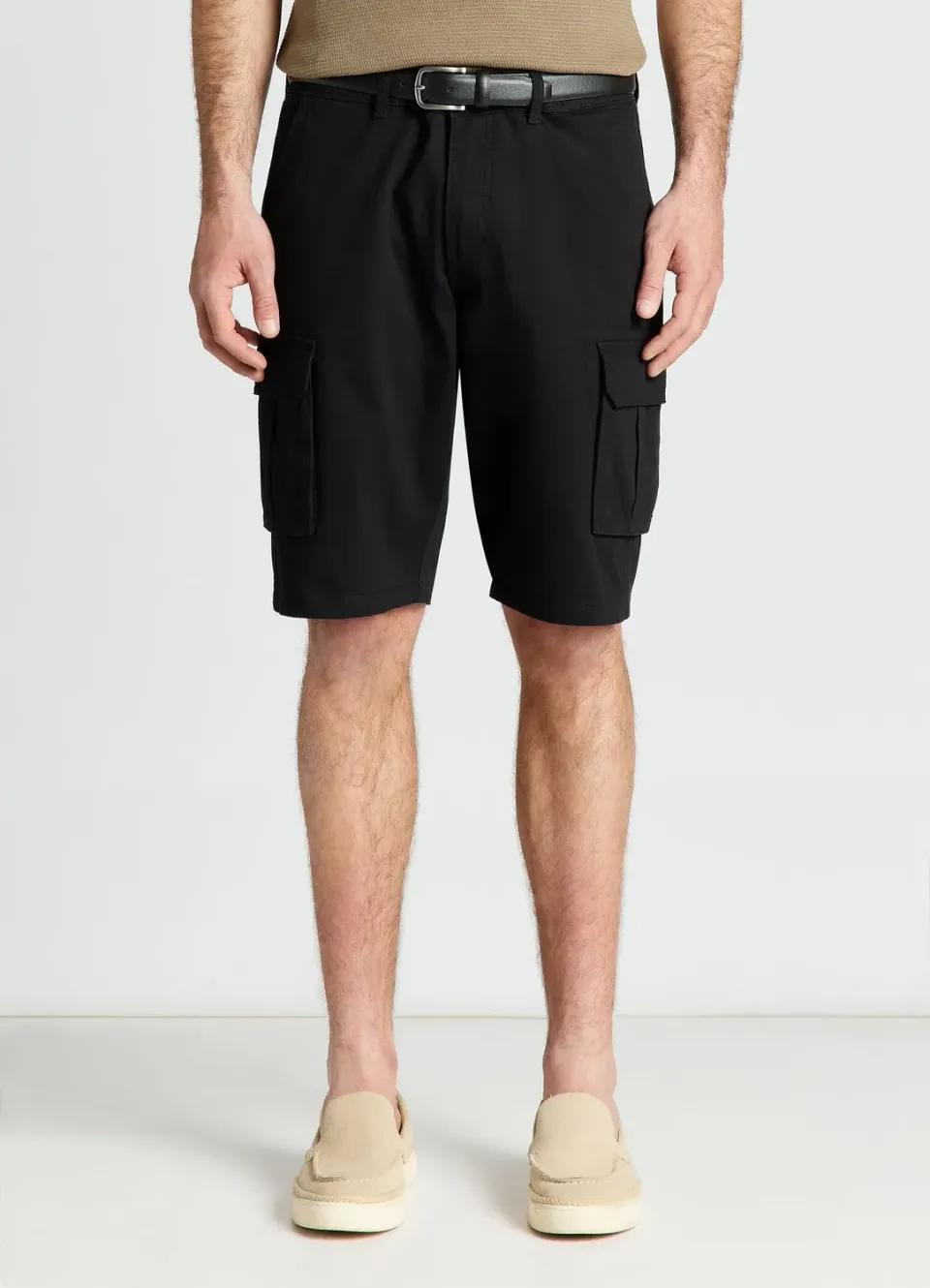 Calliope shorts cargo bermuda homme poches plaquées