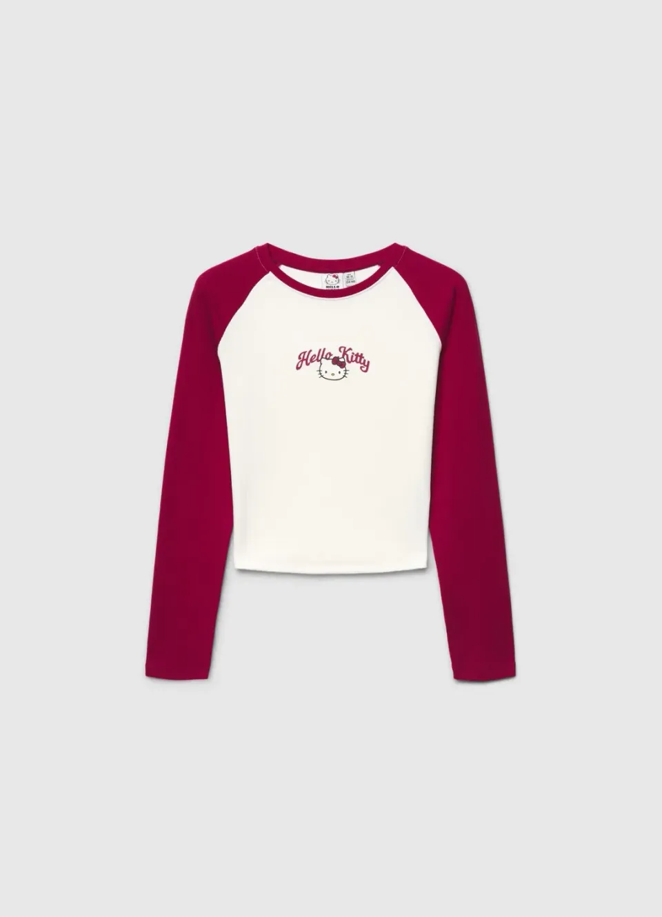 Calliope t-shirt Hello Kitty fille manches raglan