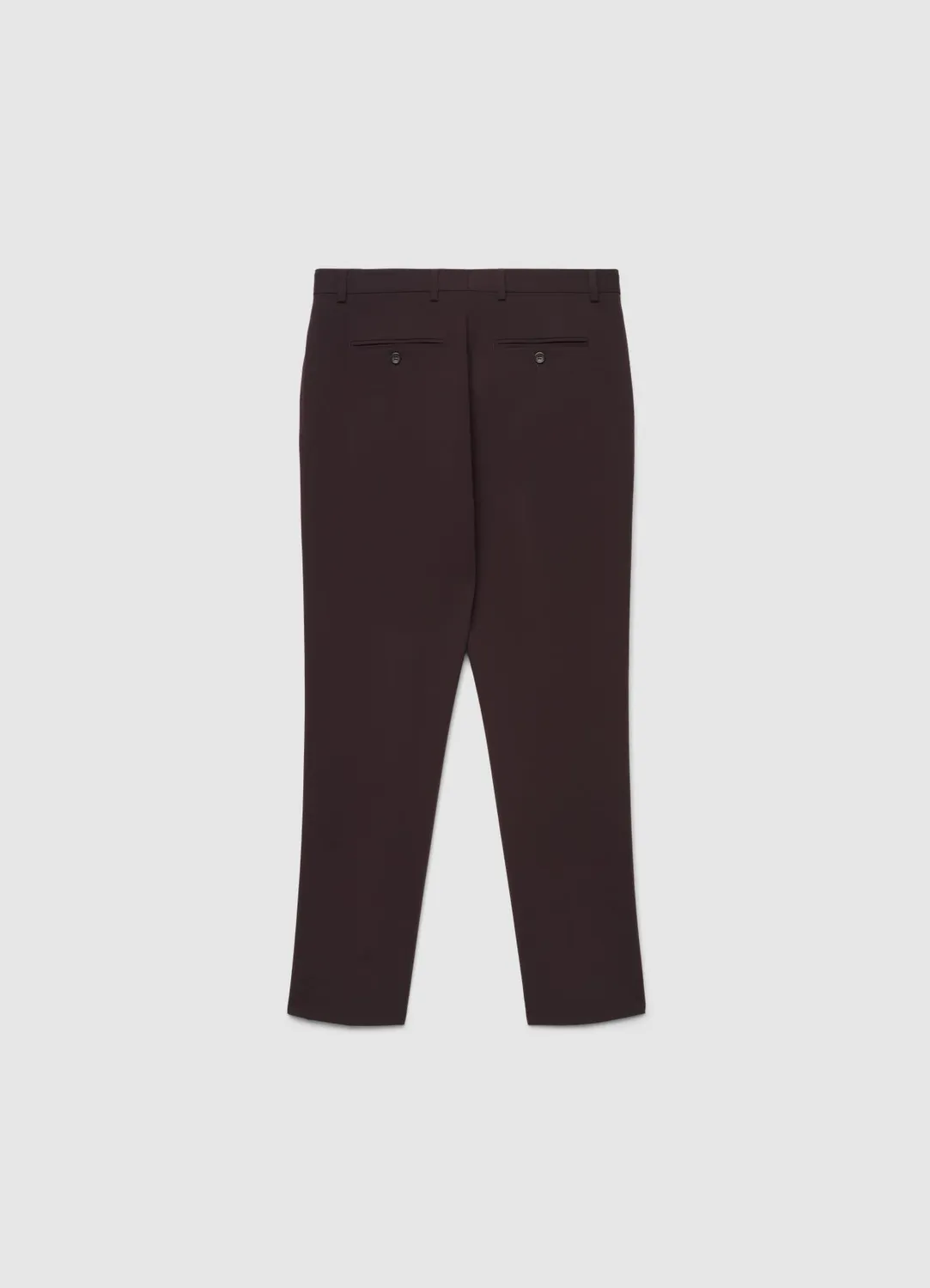 Calliope pantalon tailleur homme uni droit