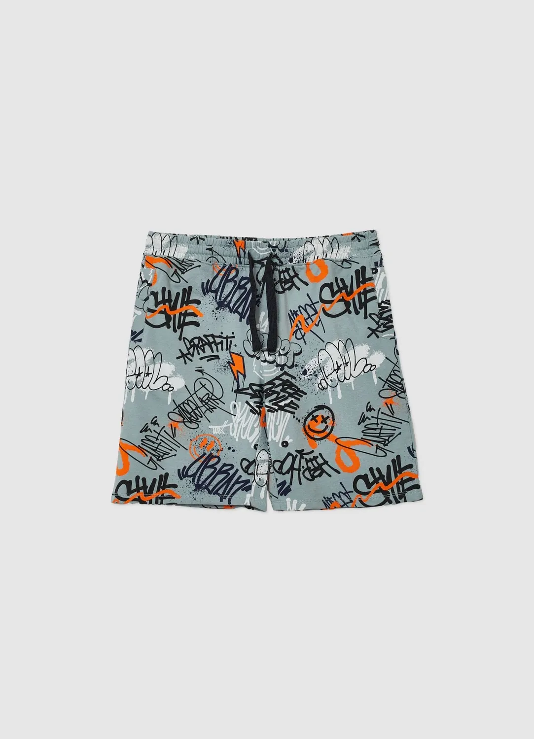 Calliope short graffiti garçon imprimé