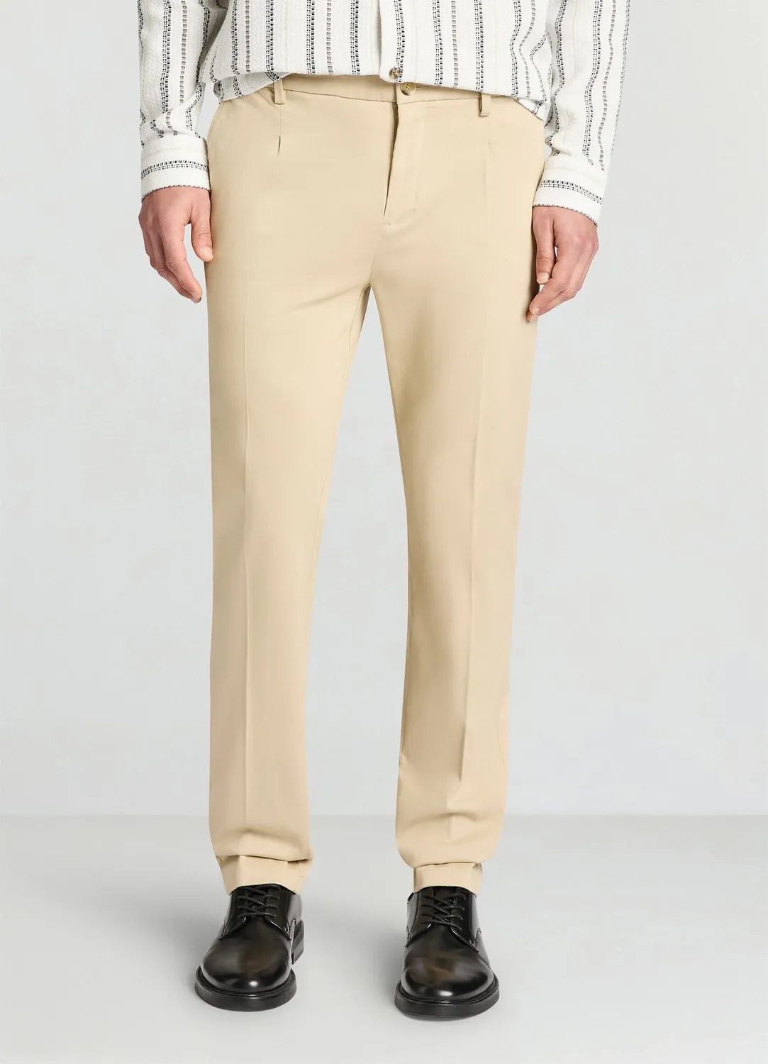 Calliope pantalon chino slim homme taille élastique