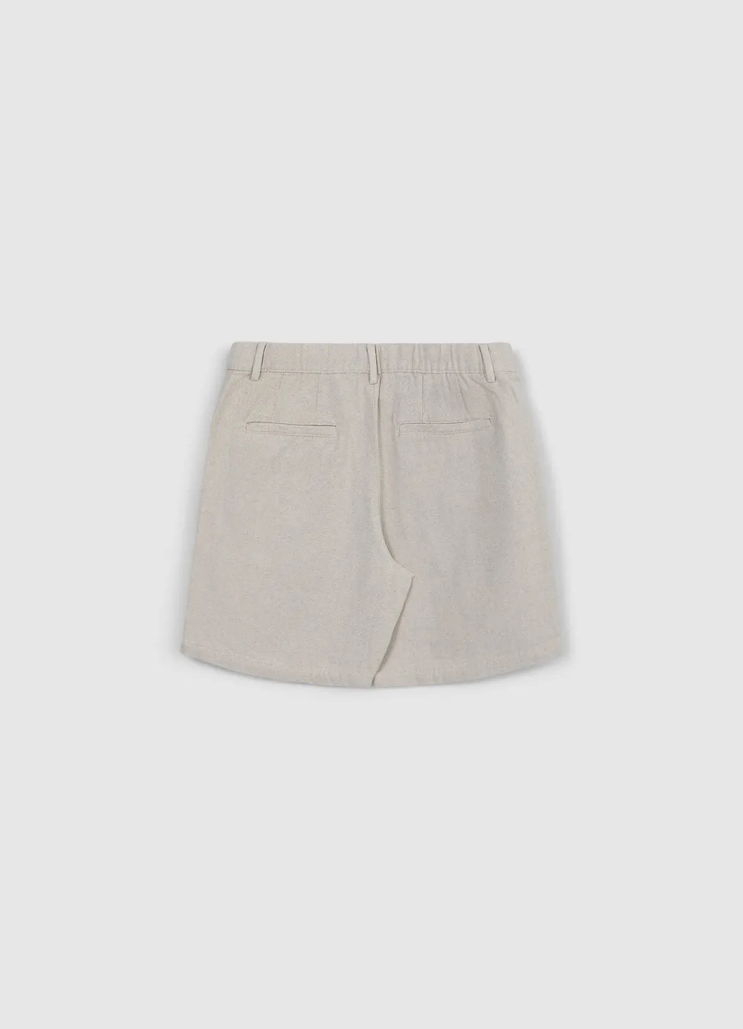 Calliope short chino homme cordon broderie poches