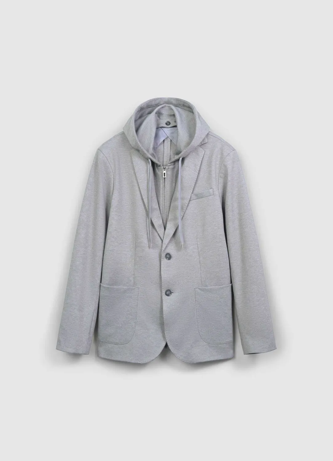 Calliope veste capuche boutons homme