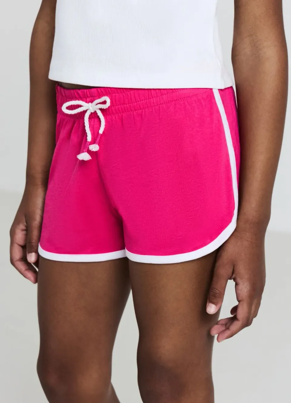 Calliope Pack 2 shorts fille coton coupe regular