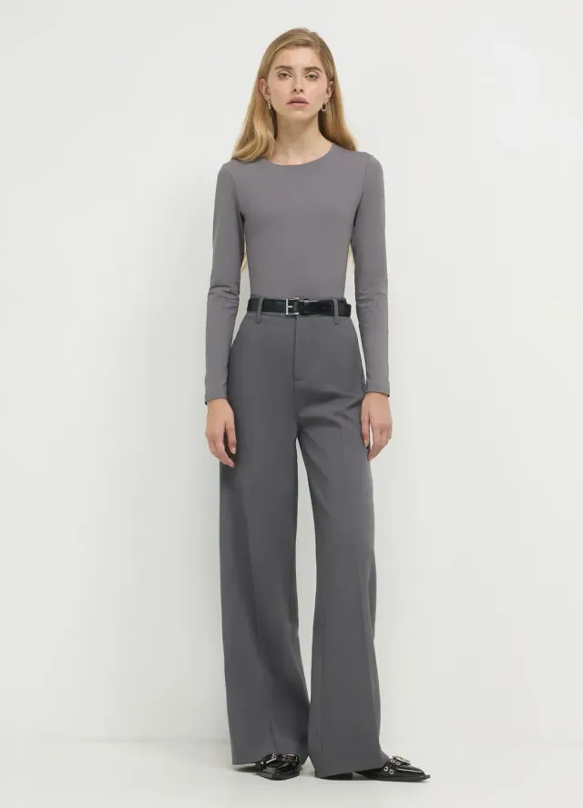 Calliope Pantalon palazzo femme XS large uni
