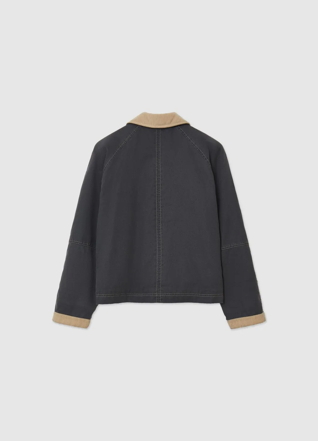Calliope blouson femme coton col contraste regular