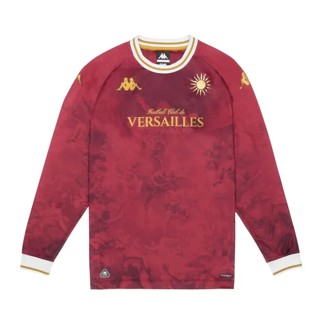 Robe di Kappa Kombat Third Versailles maillot rouge ML
