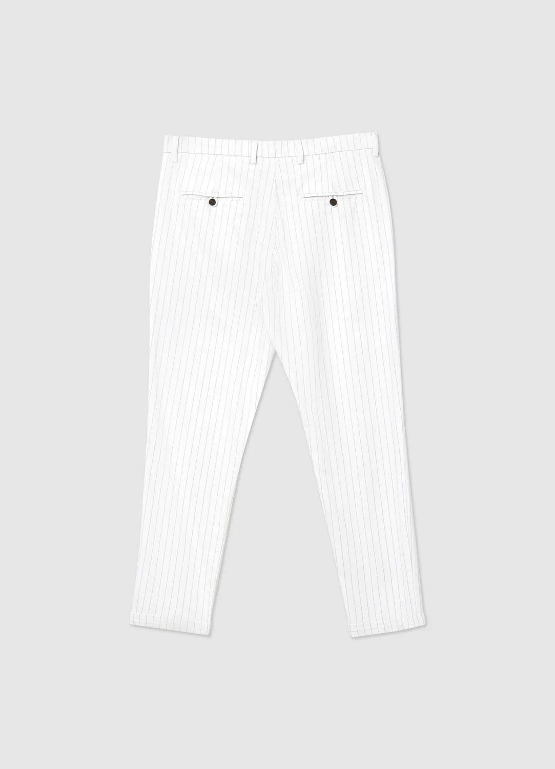 Calliope chino pantalon rayé homme regular