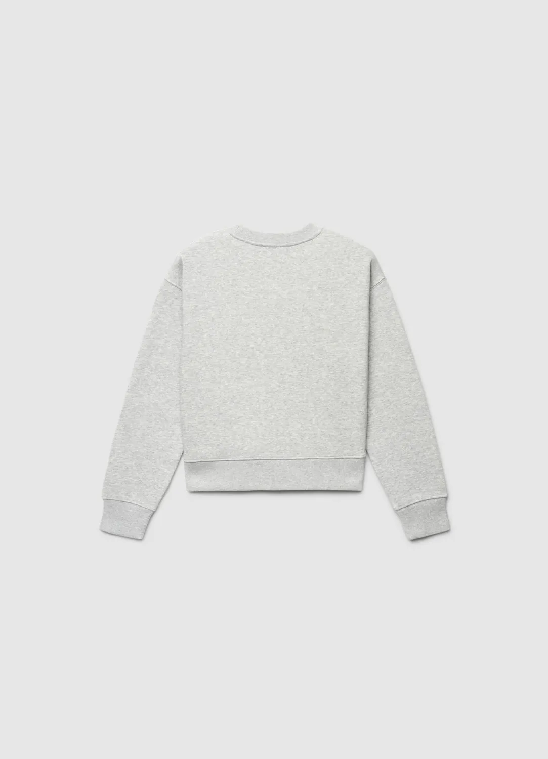 Calliope Sweat col rond uni femme molleton lourd