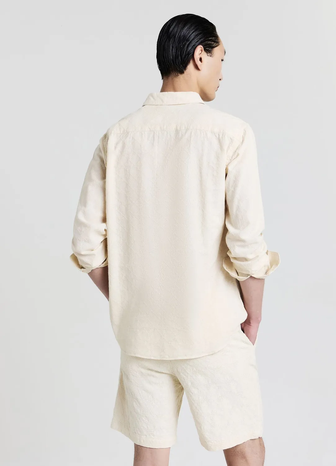 Calliope chemise homme coton motif ethnique