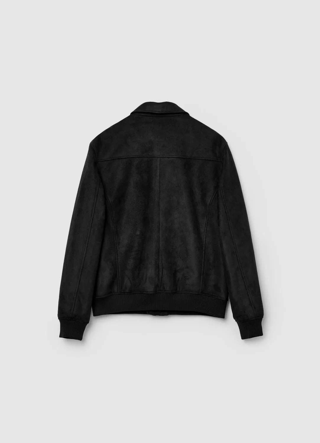 Calliope Blouson homme suédine zip poches à patte