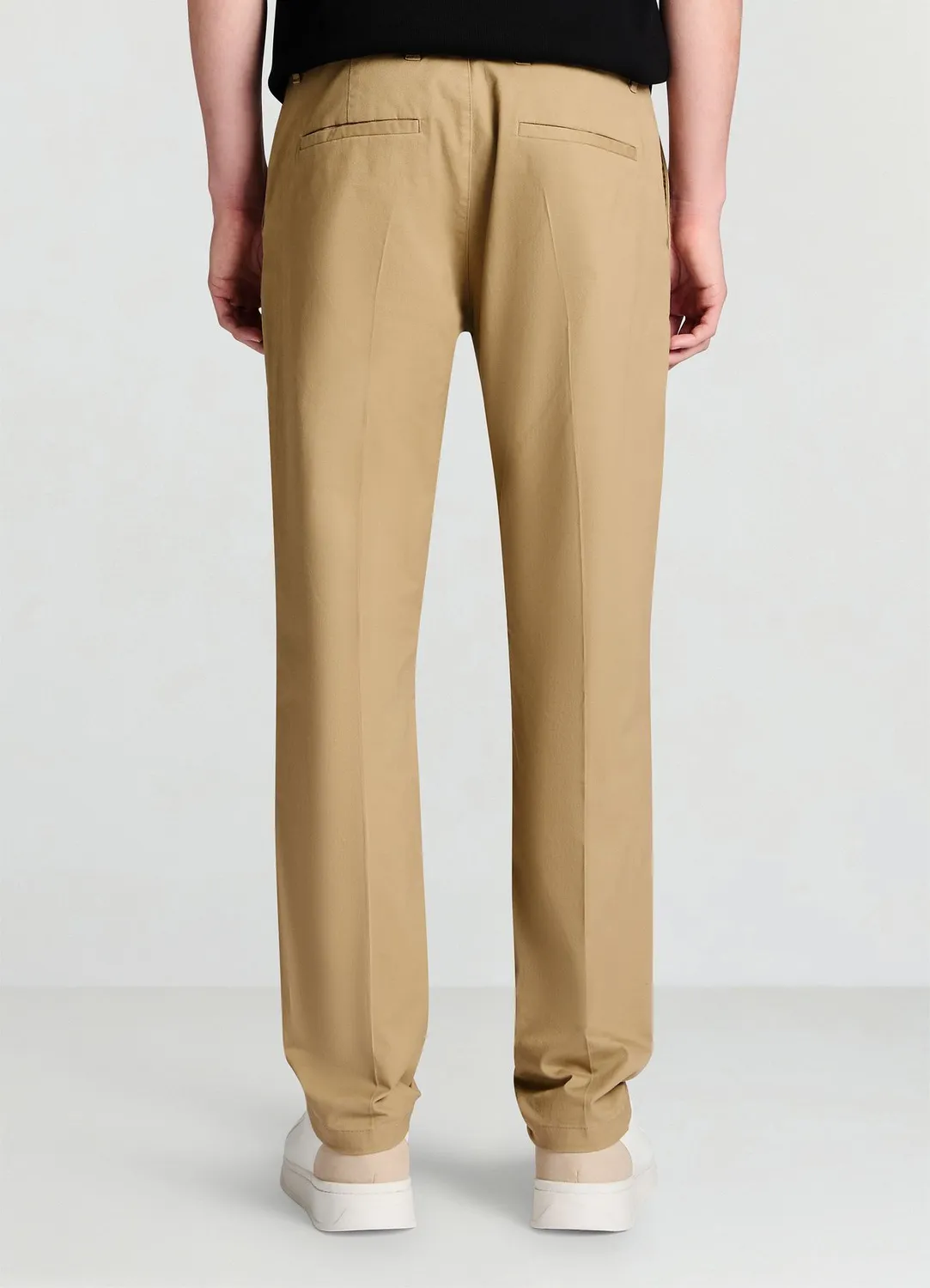 Calliope pantalon chino homme coton slim uni