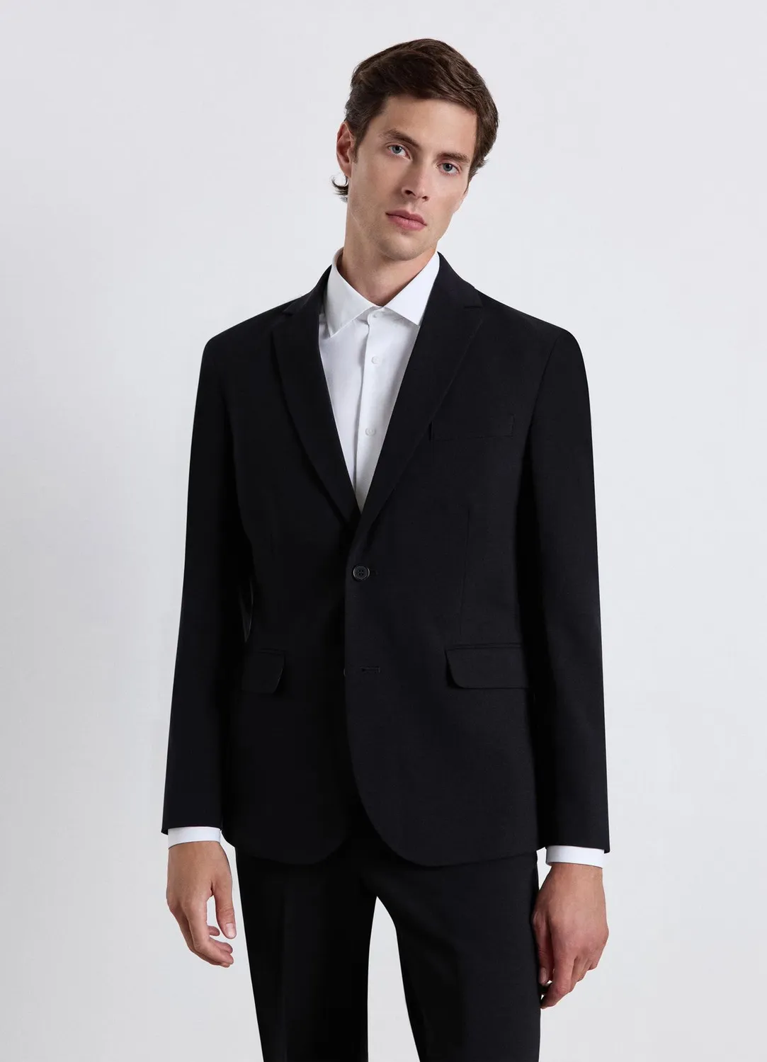 Calliope veste tailleur homme unie 2 boutons