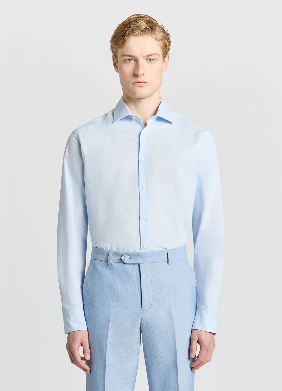 Calliope chemise classique homme tissu travaillé