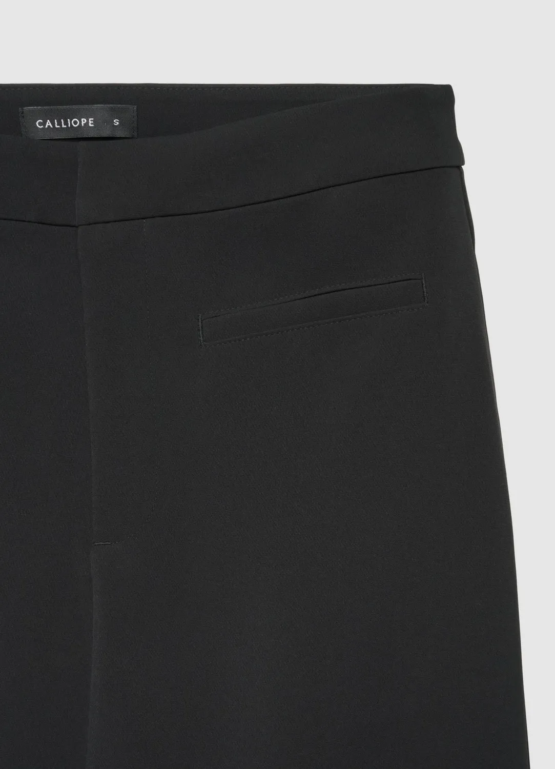 Calliope pantalon flare uni femme mini évasé