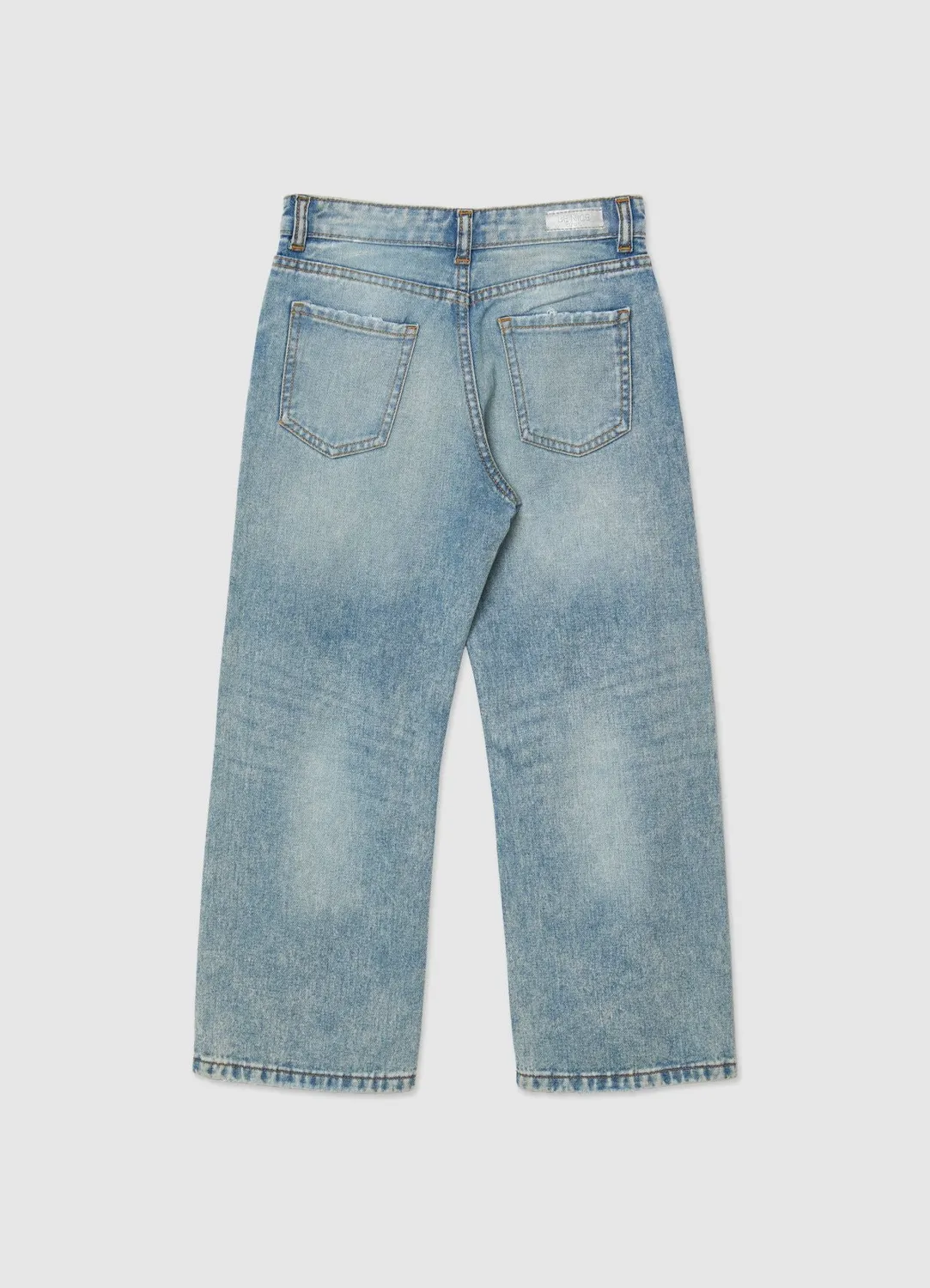 Calliope Jeans wide leg fille strappi enfant
