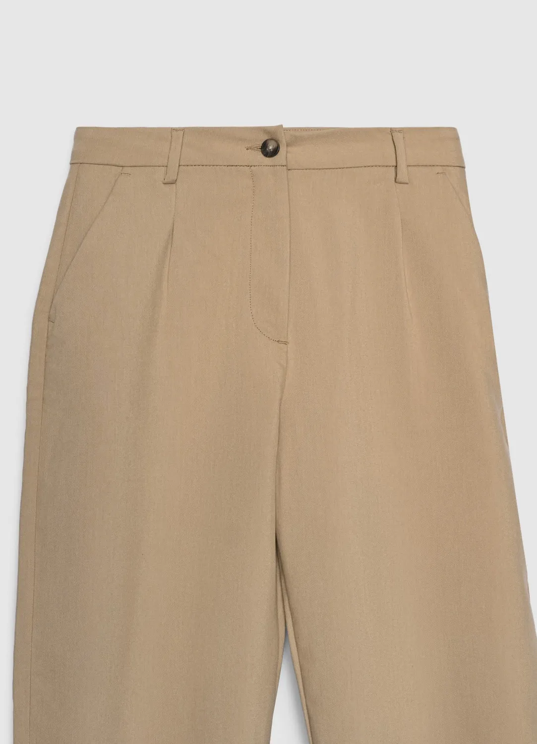Calliope pantalon femme balloon uni taille haute