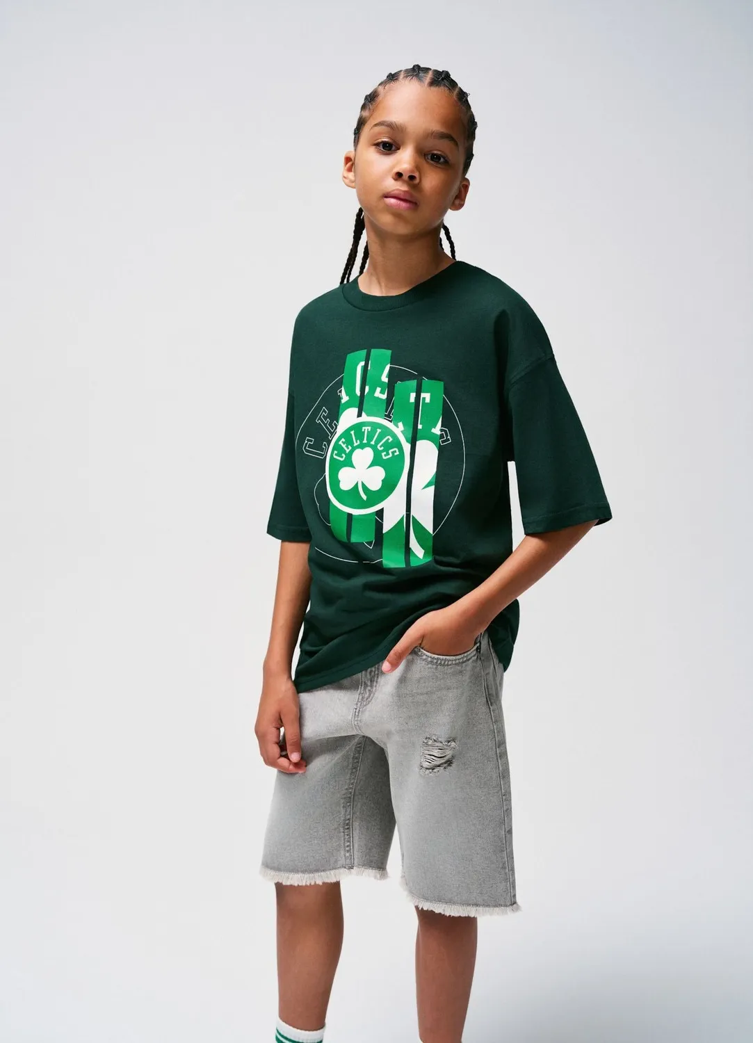 Calliope t-shirt over Celtics garçon 8-9 ans