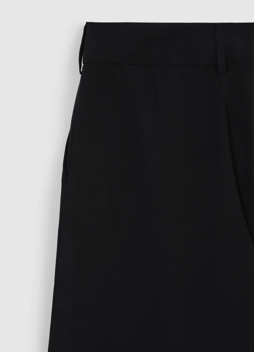 Calliope pantalon palazzo femme uni coupe large